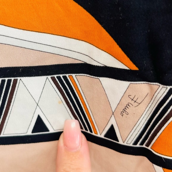 Emilio Pucci Graphic Knit Skirt - Picture 6 of 13